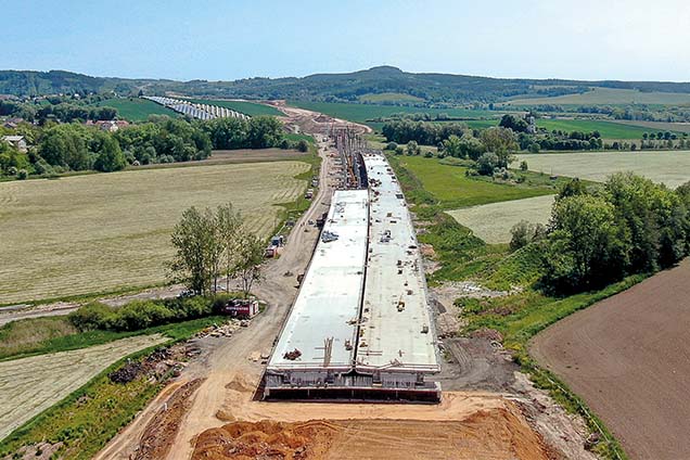 D6 Krupá Highway Bridge