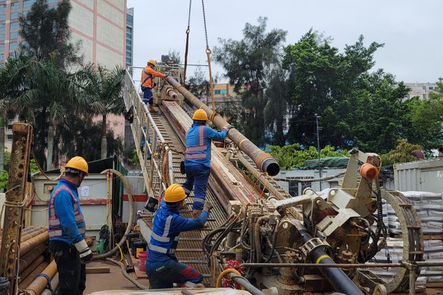 575M LAND TO SEA HDD CONDUIT FOR OPTIC FIBRE CABLE