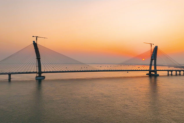 Building Sudarshan Setu Bridge, India’s longest cable-stayed bridge