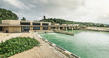 BRIDGE SERVING HAGNECK HYDROELECTRIC POWER PLANT