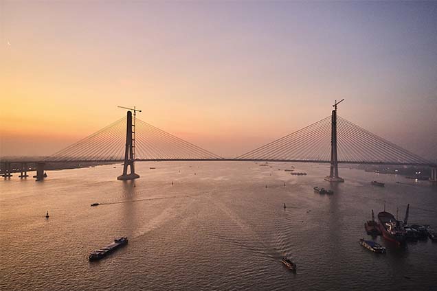 VAM CONG CABLE-STAYED BRIDGE
