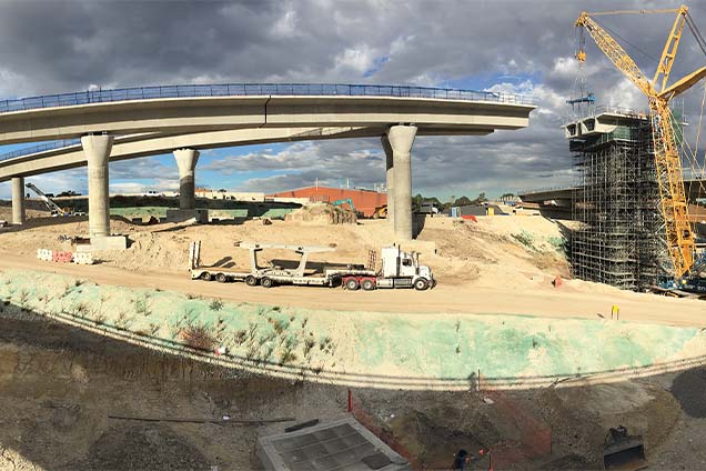 ST PETERS INTERCHANGE, WESTCONNEX MOTORWAY