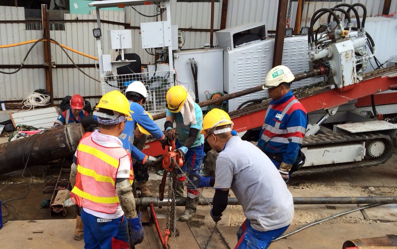 THREE 175M LAND TO LAND HDD CONDUITS FOR POWER CABLE