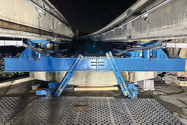 Sentosa Express Monorail Track – Bearing Replacement