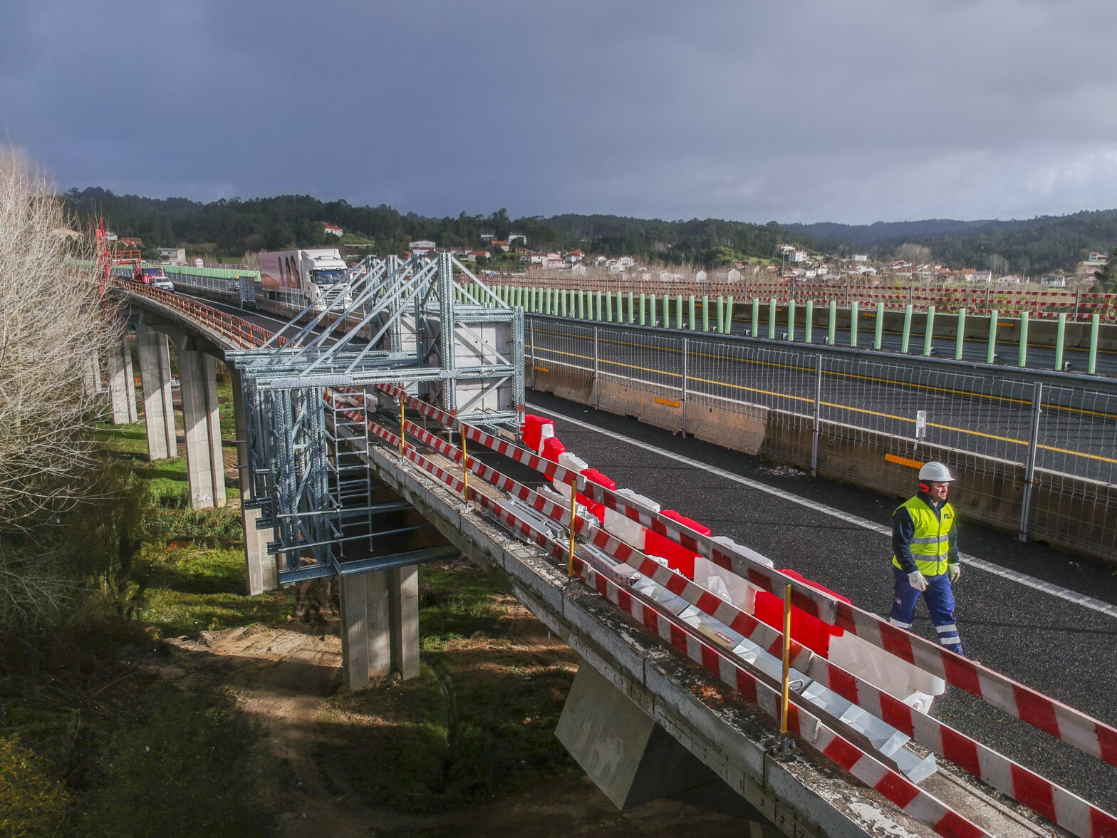 Bridge repairs Agudim Portugal